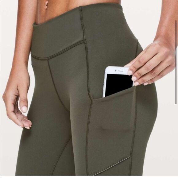 Lululemon Speed Up Tight *Full-On Luxtreme 28", Dark Olive C34 ALL - Picture 4 of 11